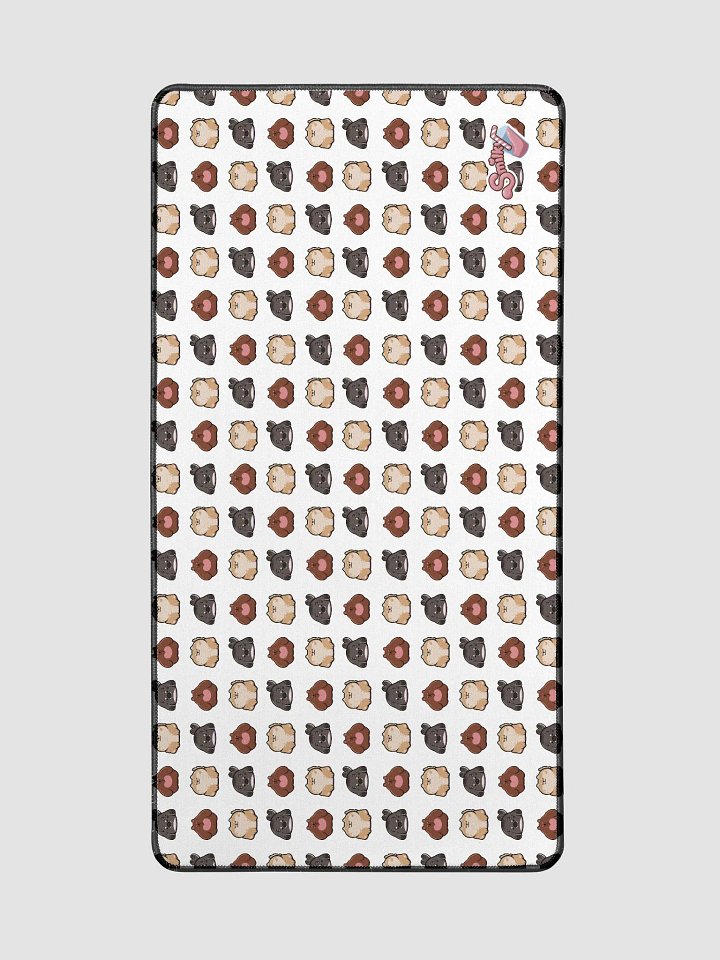 Familiars Desk Mat - White 15.5