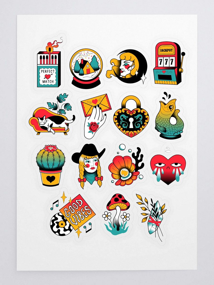 Fun Flash Sticker Sheet product image (3)
