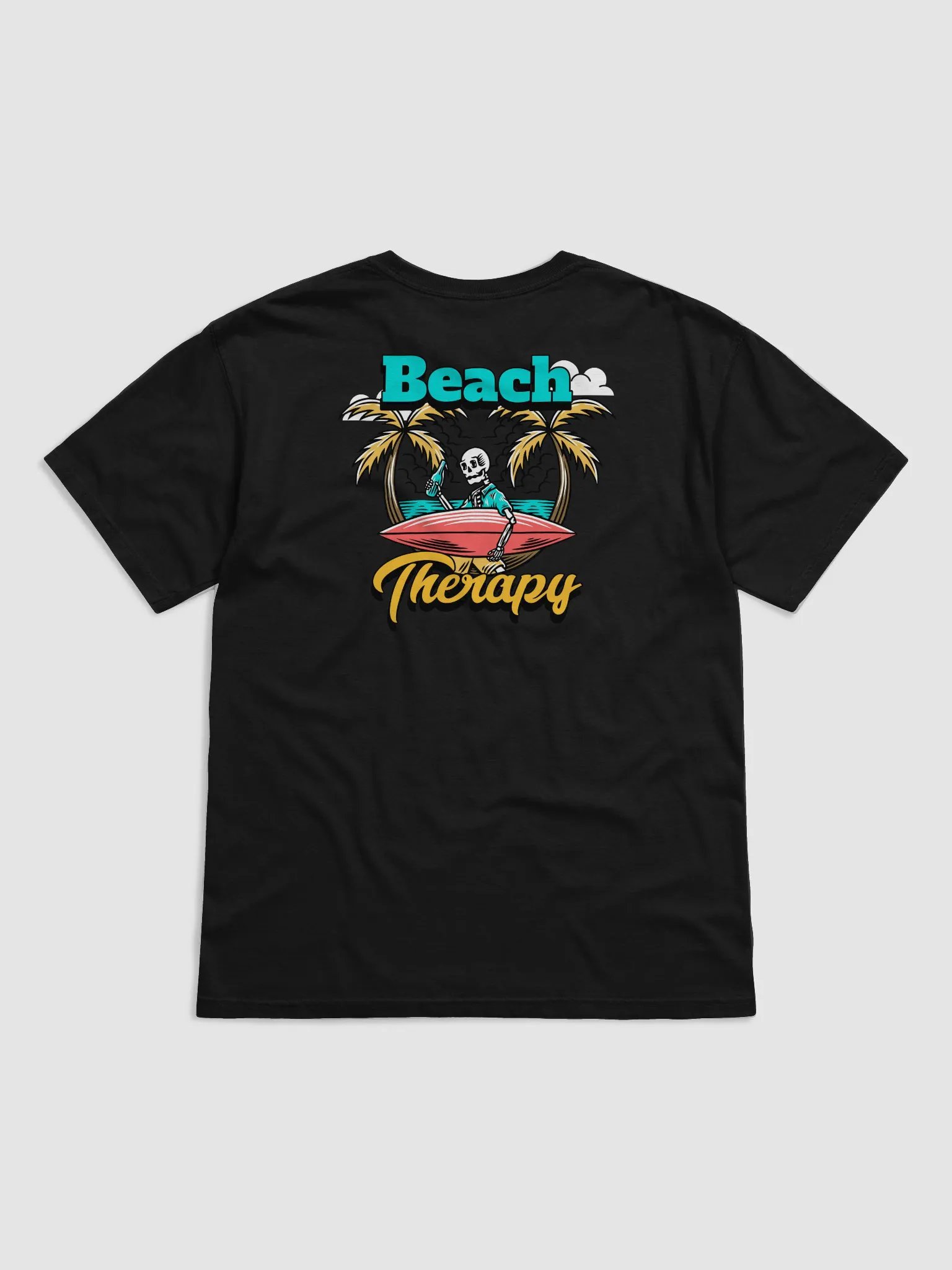 Beach Therapy – Chill Skeleton Surf Tee product image (32)