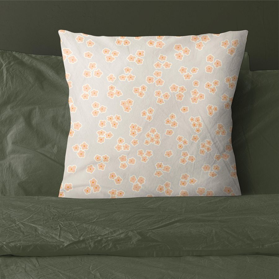 TINY DAISY PEACH PREMIUM Pillow Case product image (8)
