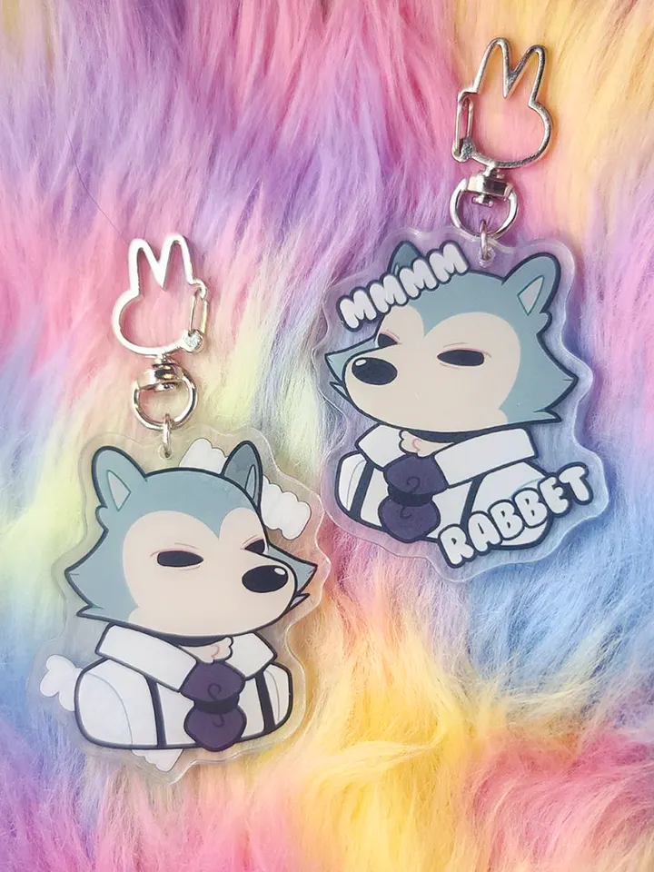 Mmm... Rabbet... | Acrylic Charm product image (2)