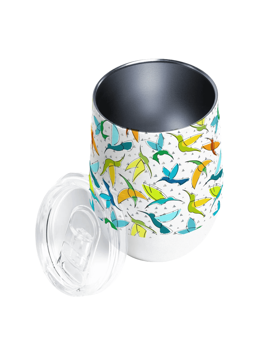 hummingbird Wine Tumbler gift for hummingbird enthusiasts moms ladies daughters friends colleagues product image (3)