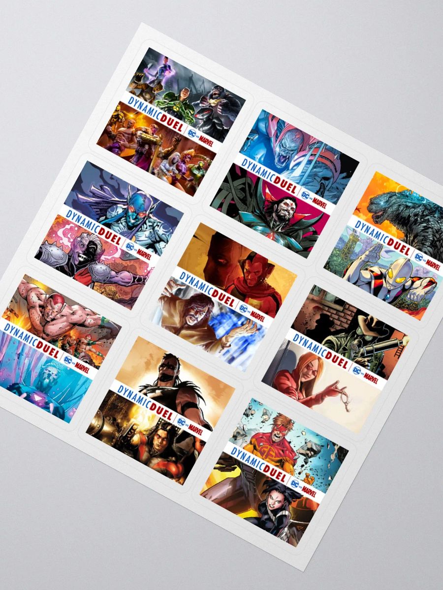 Dynamic Duel Episode Cover Stickers - Series 21 product image (6)