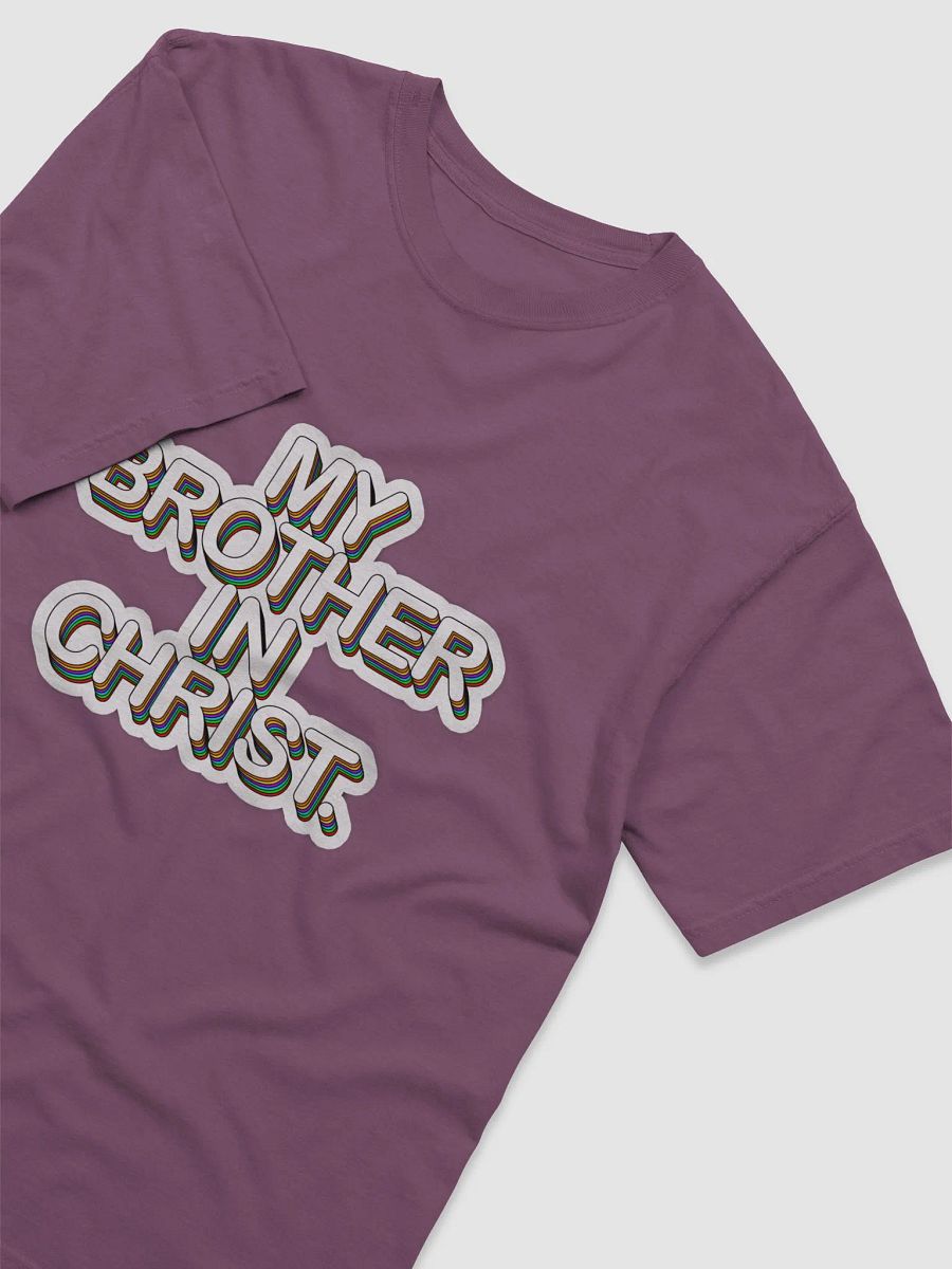 'My Brother In Christ' T-Shirt (Comfort Colors Garment-Dyed Heavyweight, DTG by PRINTFUL) product image (3)