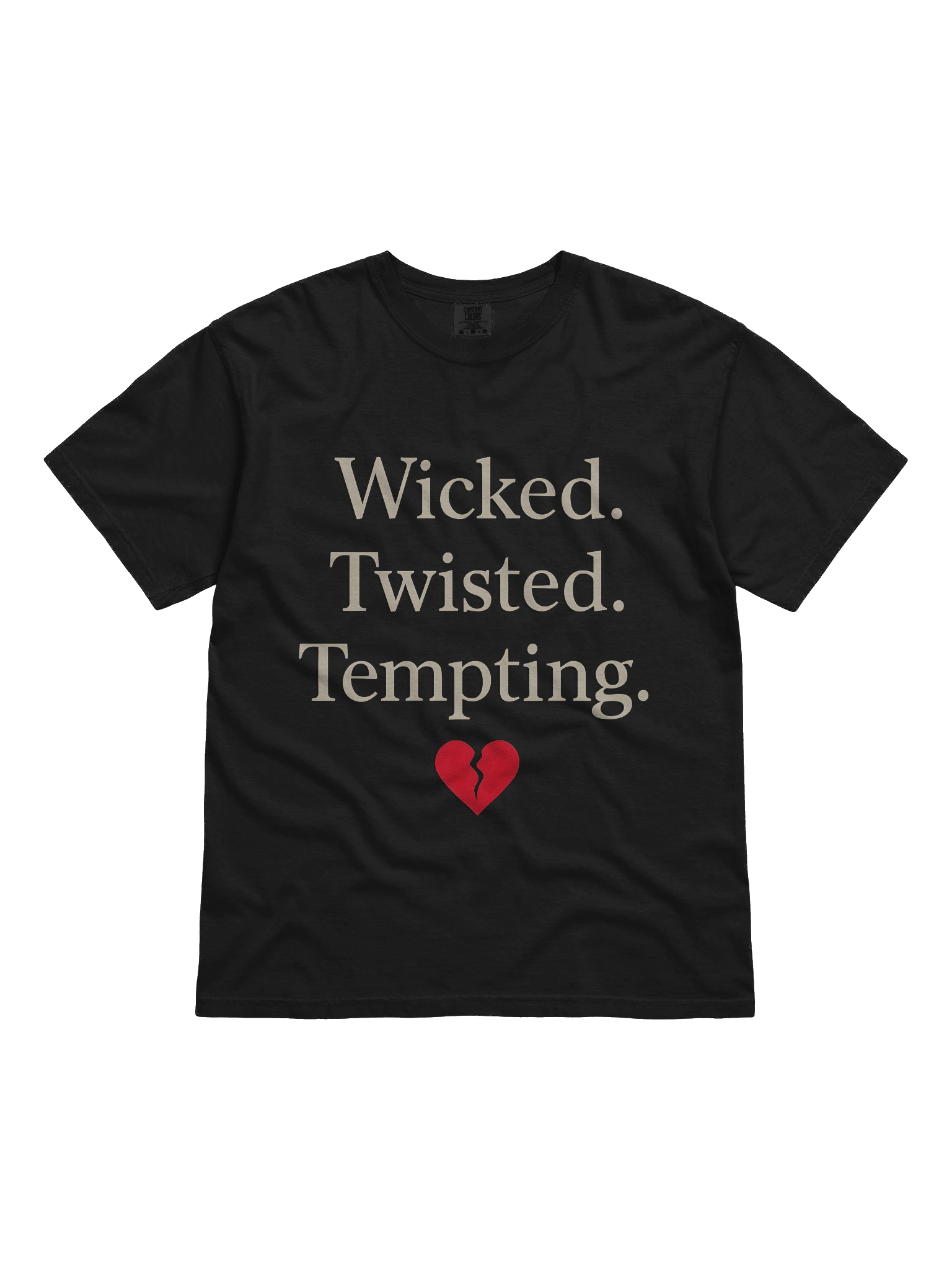 Wicked. Twisted. Tempting. Tee product image (1)