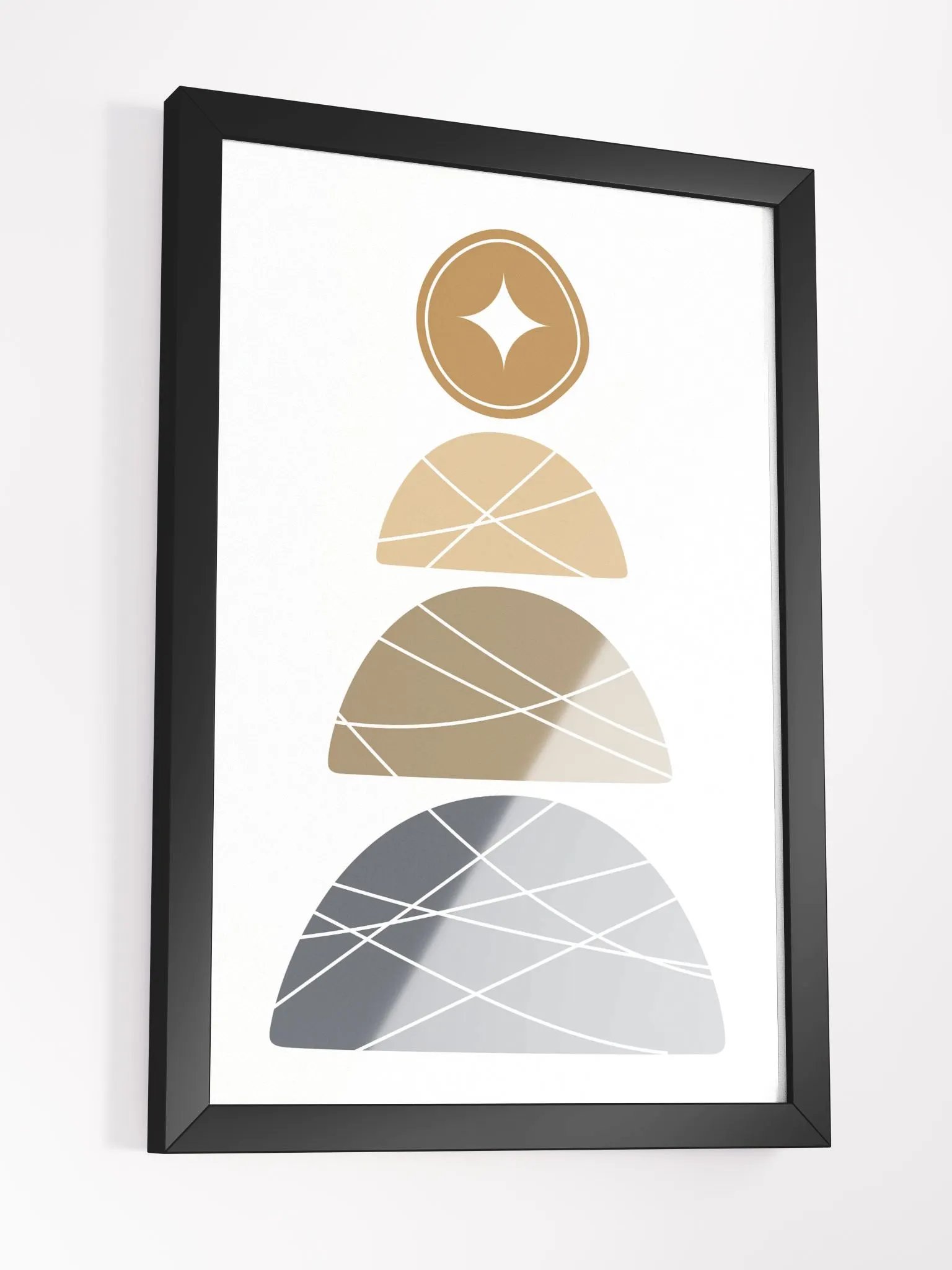 Cosmic Harmony Framed Matte Poster product image (15)