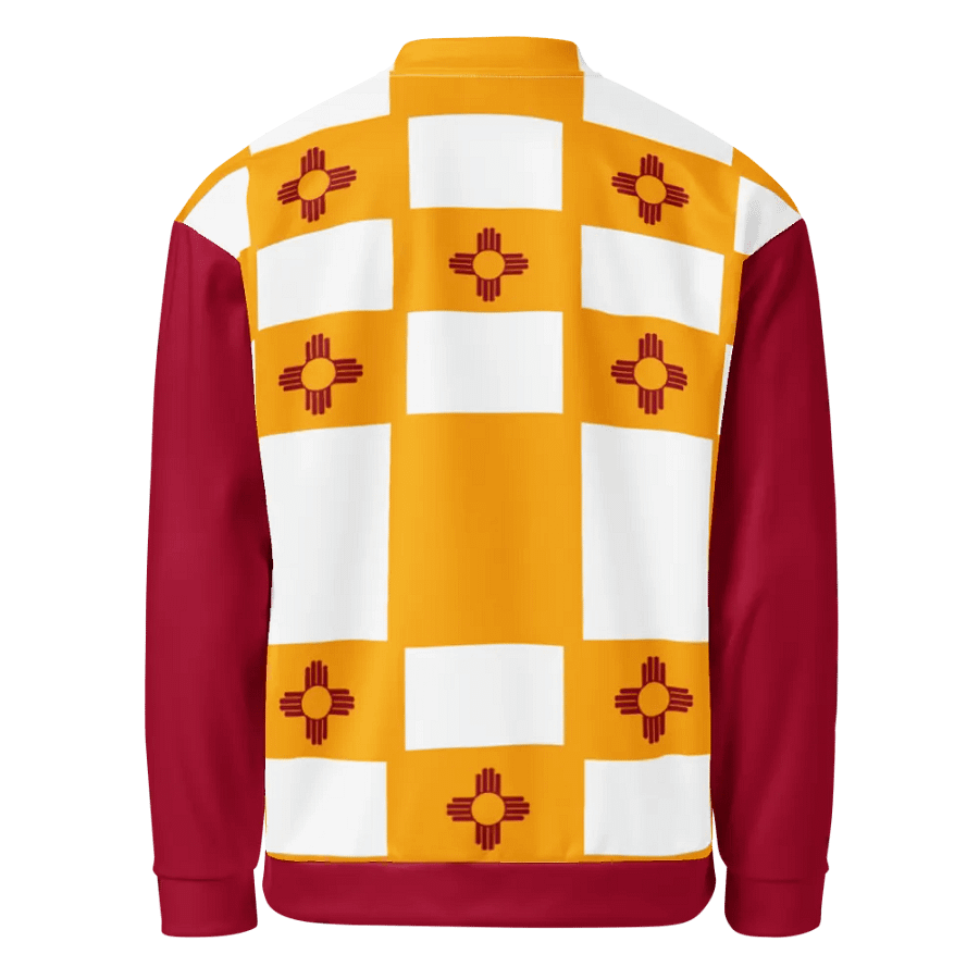 New Mexico flag Zia All-Over Bomber Jacket product image (7)