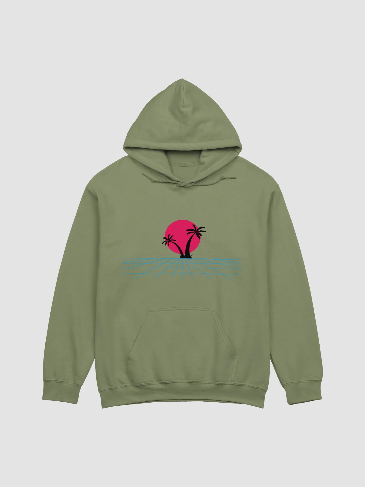 Retro Sunset Vibes Hoodie product image (1)