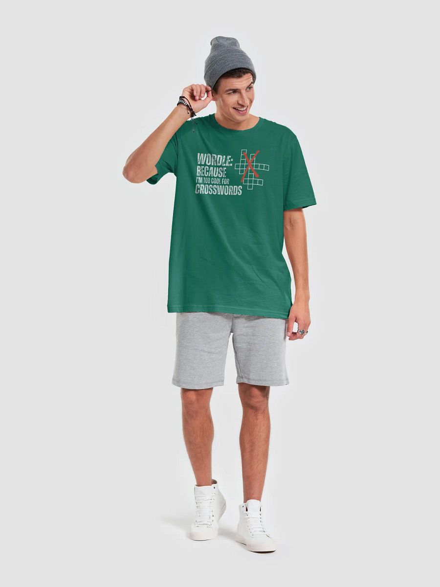 Wordle: Because I'm Too Cool For Crosswords T-Shirt product image (4)