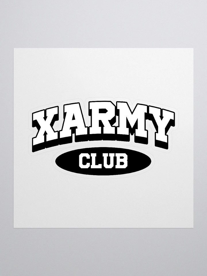 XARMY CLUB Sticker product image (1)