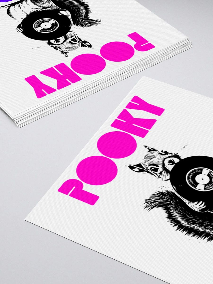 Pooky's Vinyl Squirrel Sticker product image (11)