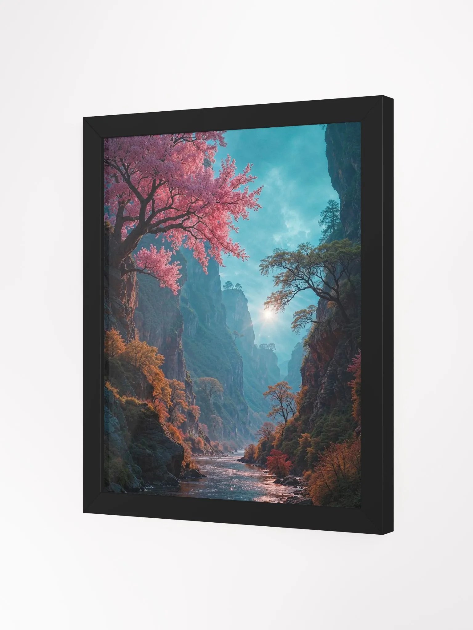 Tranquil Canyon Blossom Framed Print product image (11)