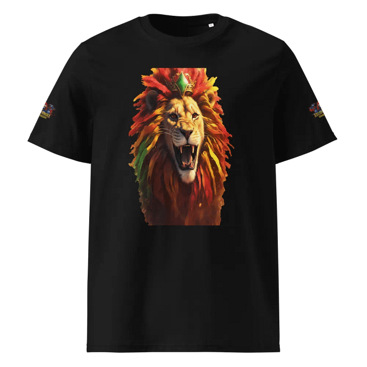 Regal Roar Lion Crown Organic T-Shirt product image (1)