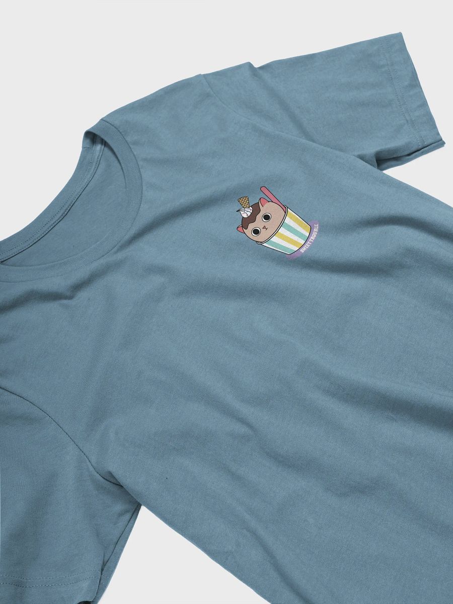 Sweet Trouble T-shirt, Ice Cream Cat (Left Chest and Back Prints) product image (5)