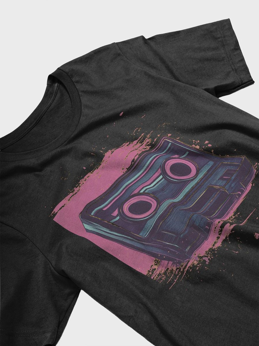 Vintage Vibe Cassette Tape (Black/white T-shirt) product image (3)