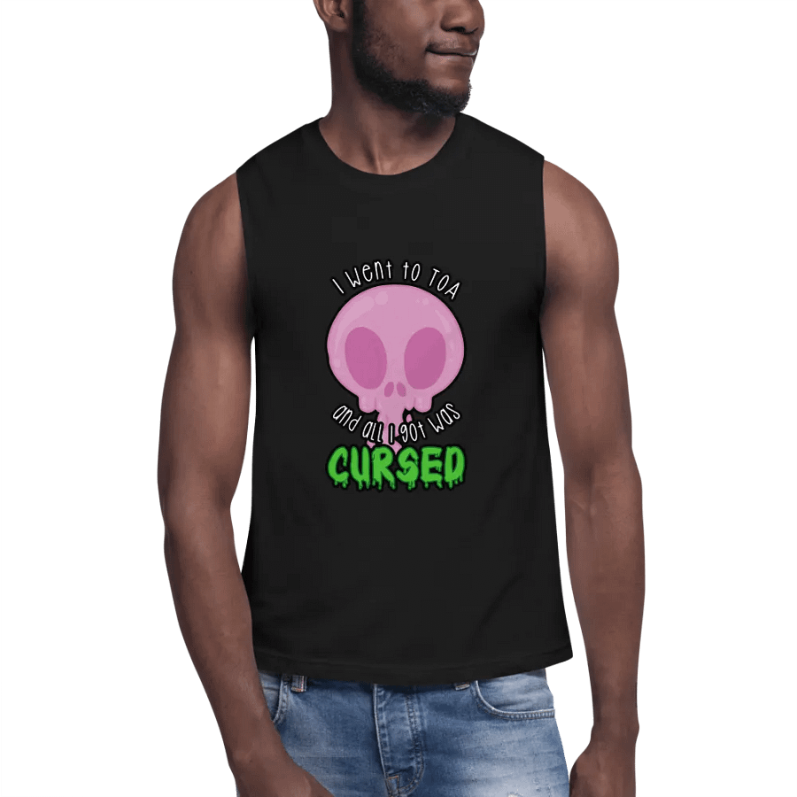 All I Got Was Cursed - Paladin - Men's Style Muscle Tank product image (6)