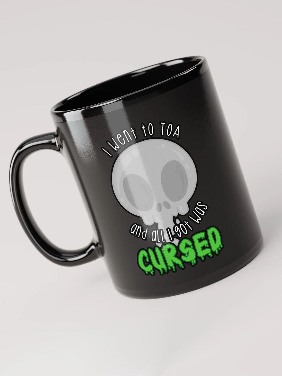 All I Got Was Cursed - Priest - Black Glossy Mug product image (3)