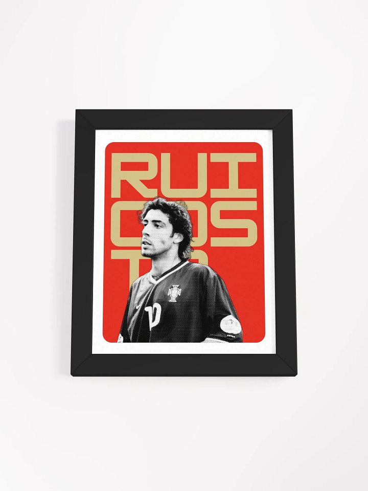 Rui Costa BW Portugal Name Art Framed Print product image (2)