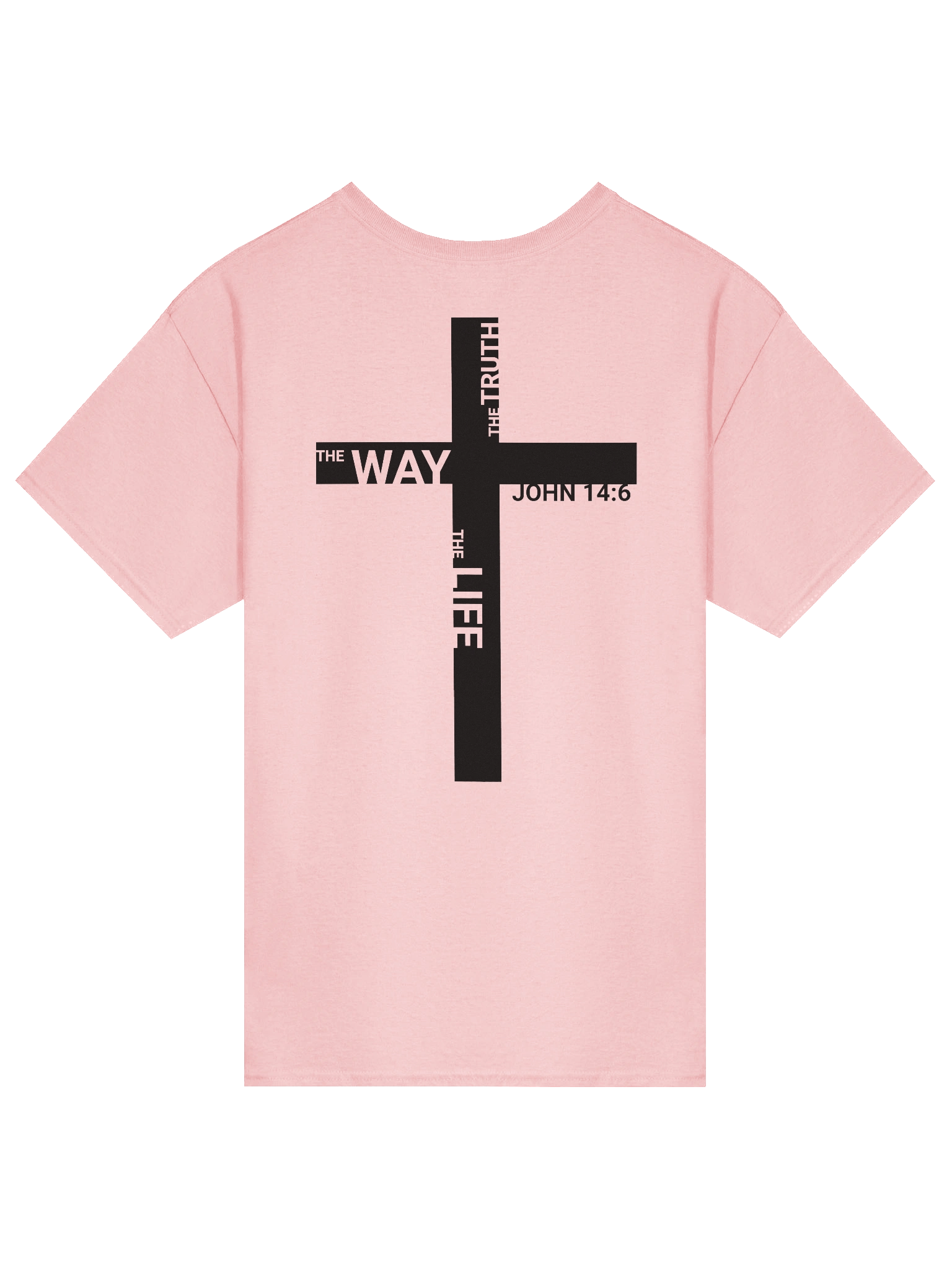 YHWH Heavyweight Tee - "The Way" pastel product image (1)