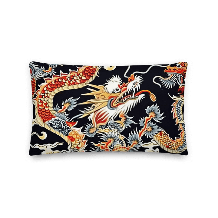 Winter Dragon Premium Pillow product image (2)
