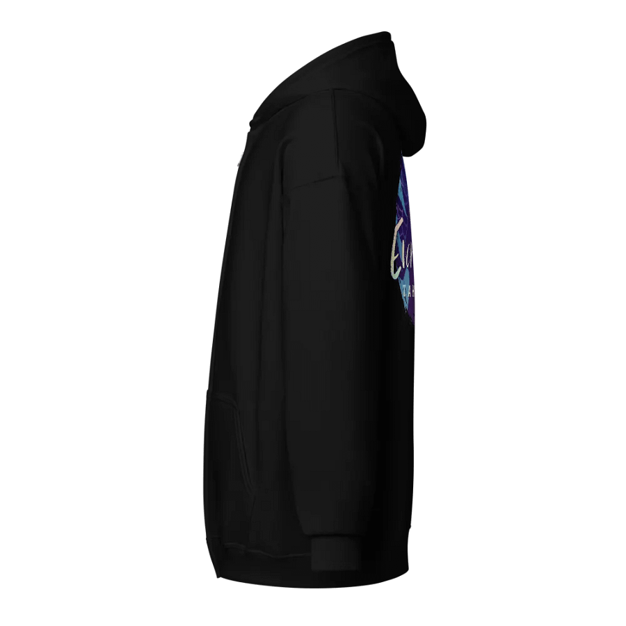 Cozy Chaos Crew Blue Logo Zip-up Hoodie product image (15)