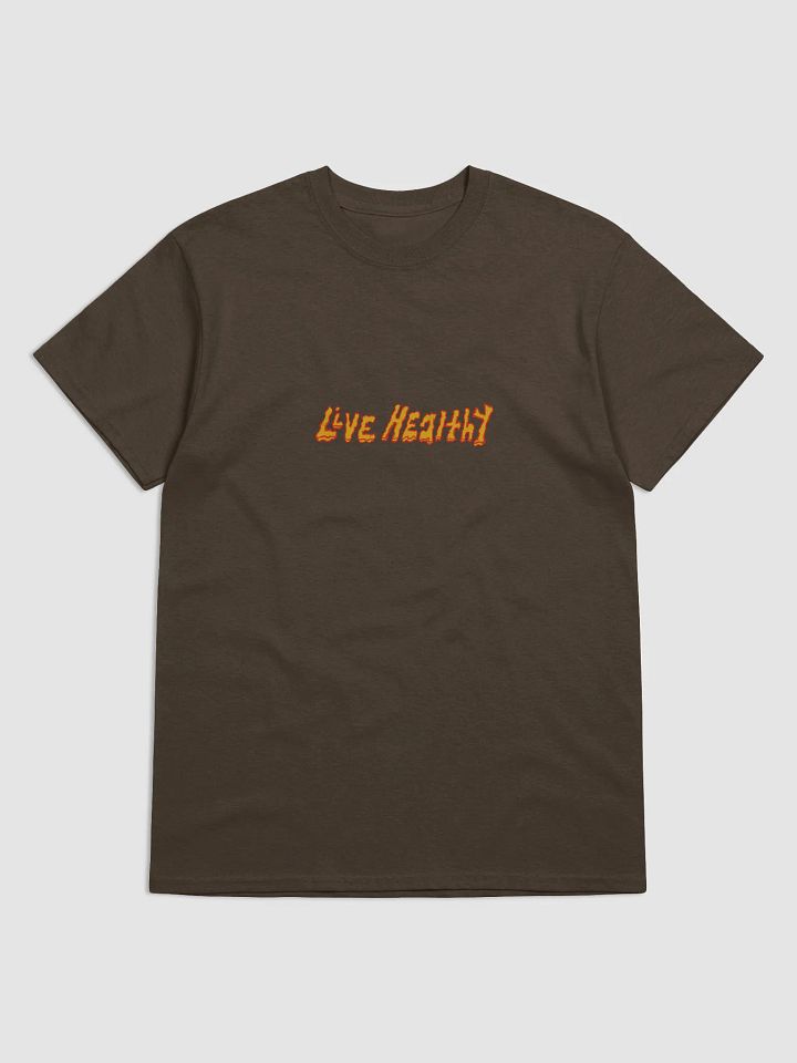 Live Healthy Brown Tee product image (1)