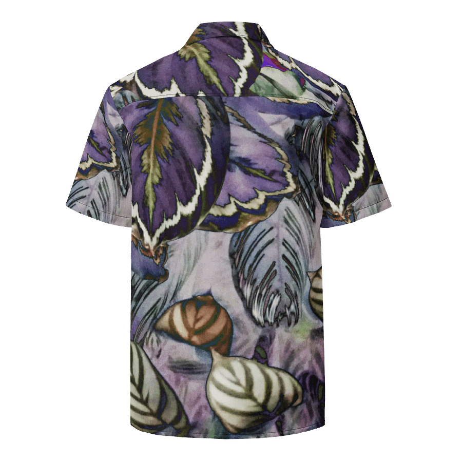 purple Leaves Hawaiian Shirt product image (2)