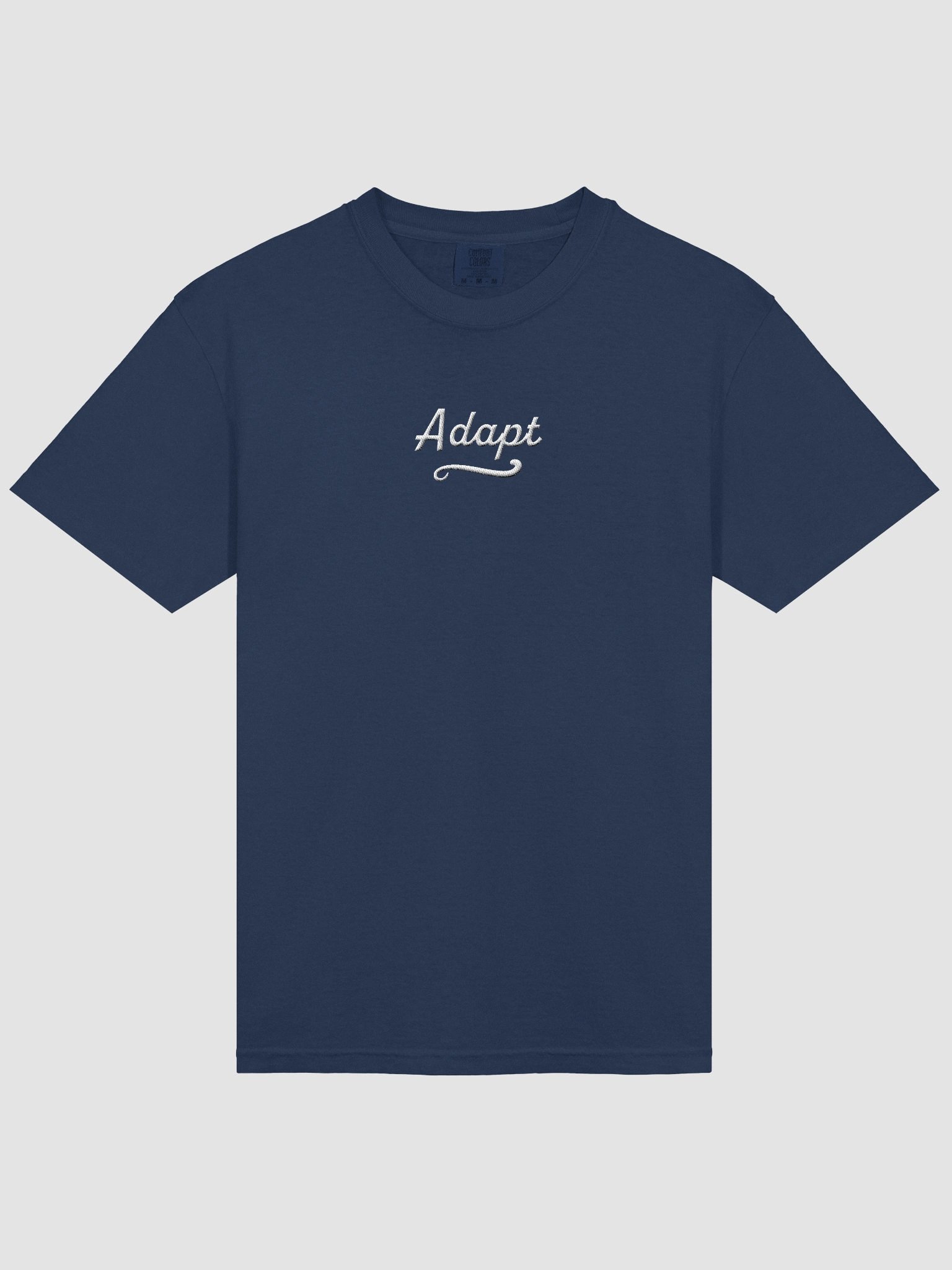 Adapt Embroidered Unisex tee product image (1)