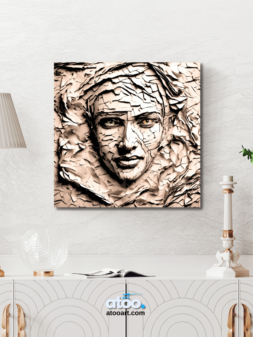 Paper Collection | Neferneferuaten, Still Very Beautiful | Canvas Art Painting product image (3)