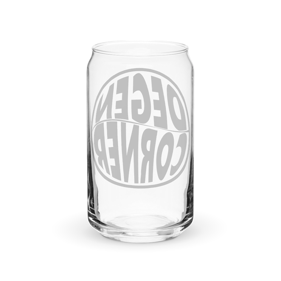 Degen Corner - Soda Glass (dark logo) product image (8)