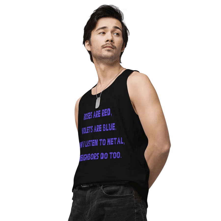 Roses Are Metal Tank Top product image (18)