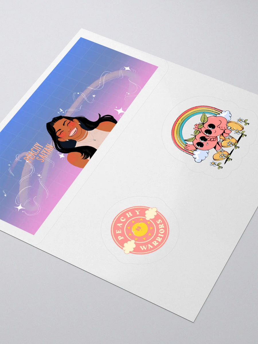 Pastel Warrior Sticker Set! product image (5)