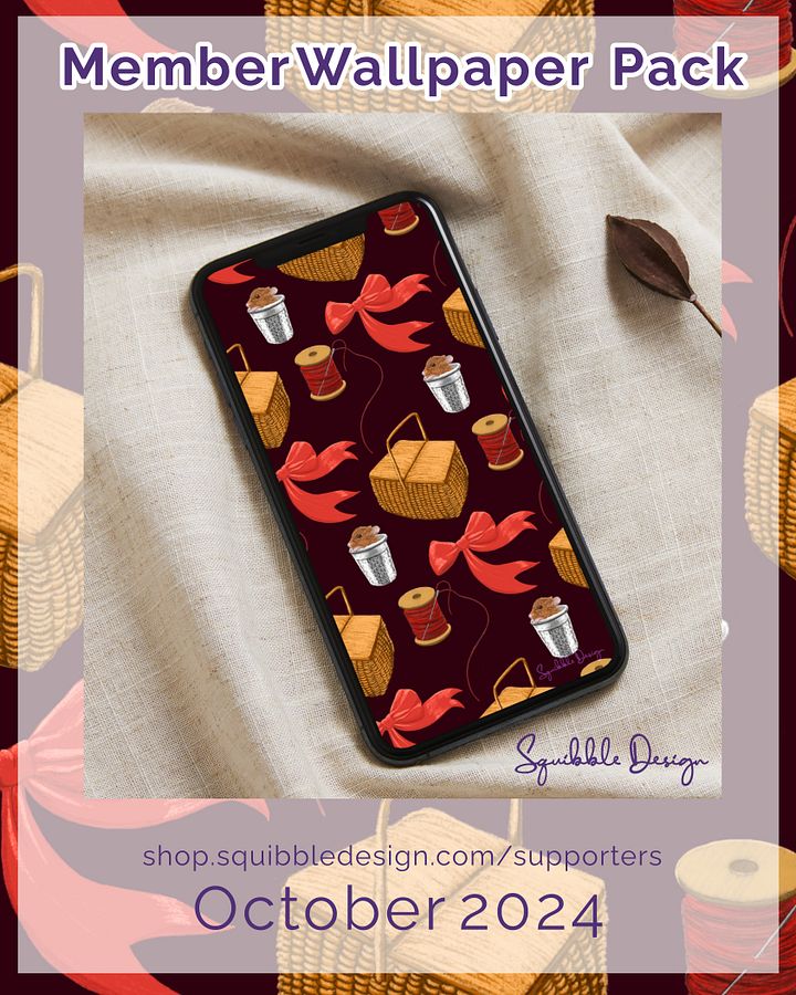 Copy of Wallpaper Pack for Members October 2024 product image (1)