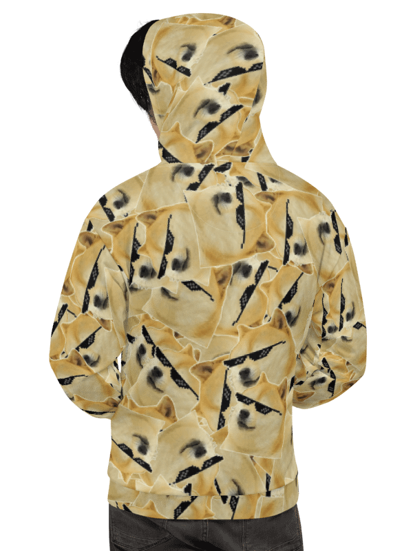 $DOGE Full Printed Unisex Hoodie product image (3)