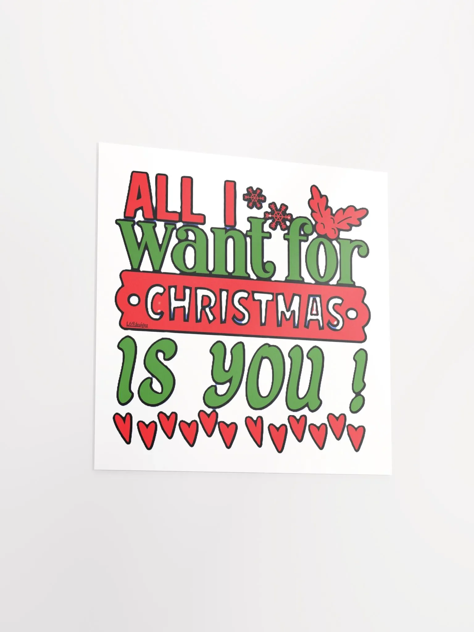 ALL I WANT FOR CHRISTMAS IS YOU! product image (10)