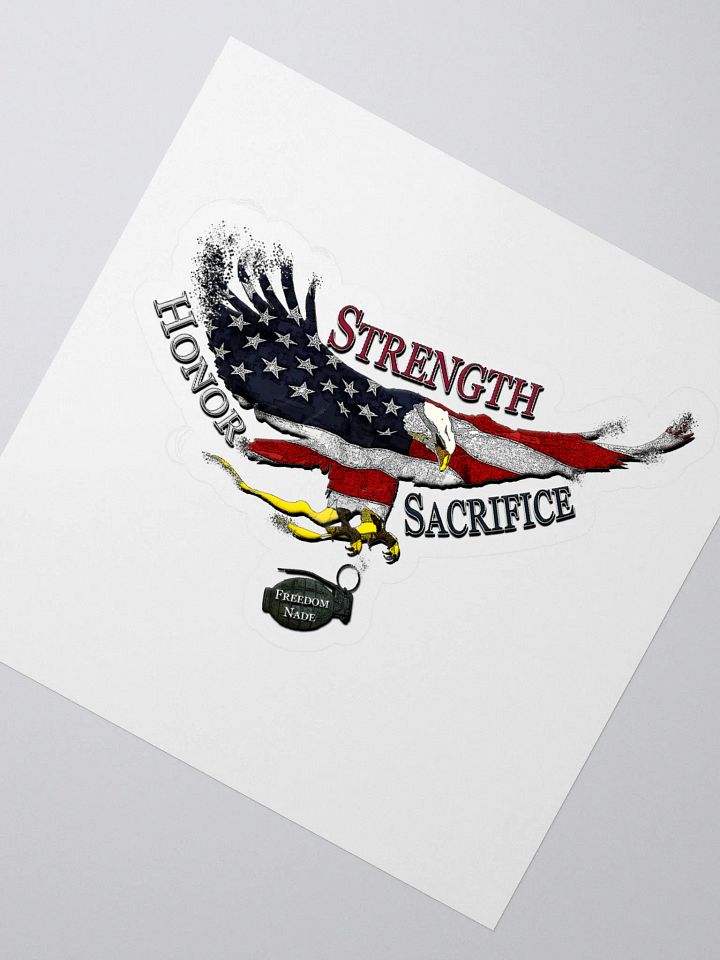 Freedom Nade Kiss Cut Stickers product image (2)