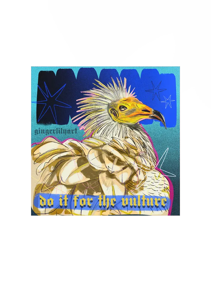 egyptian vulture print product image (1)