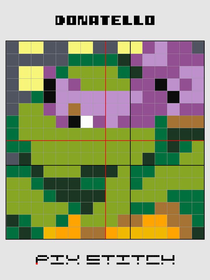 Donatello Pixel Art product image (2)