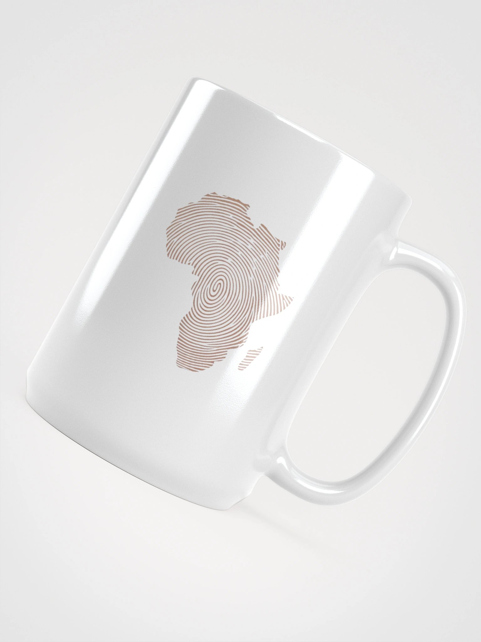 Melanin Shades Africa Map Africa DNA Fingerprint Mug product image (4)