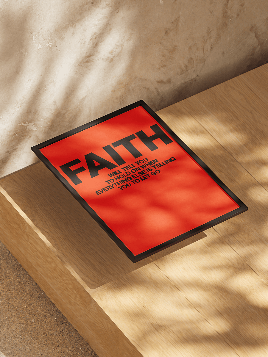 FAITH Printable Poster product image (5)