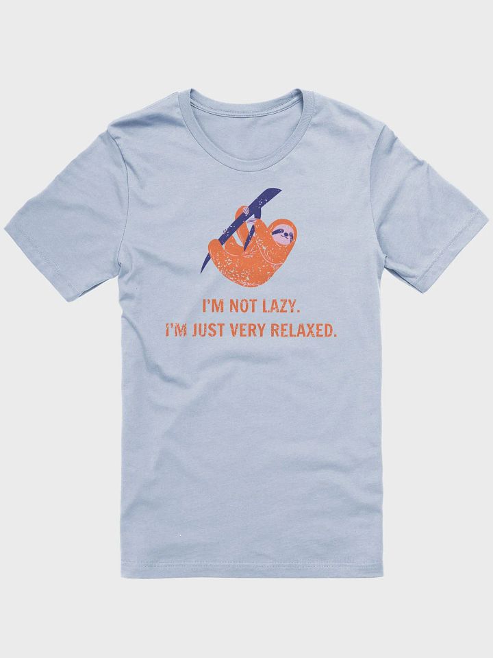 Chill Sloth Relaxation T-Shirt product image (1)