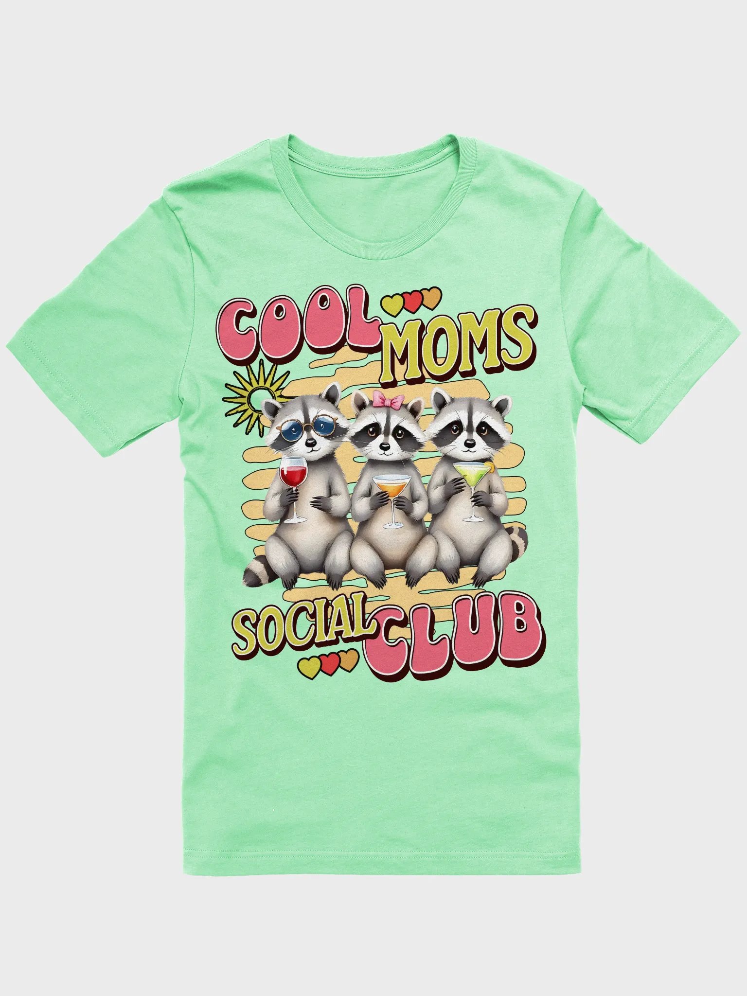 Cool Moms Social Club Raccoon Tee product image (1)