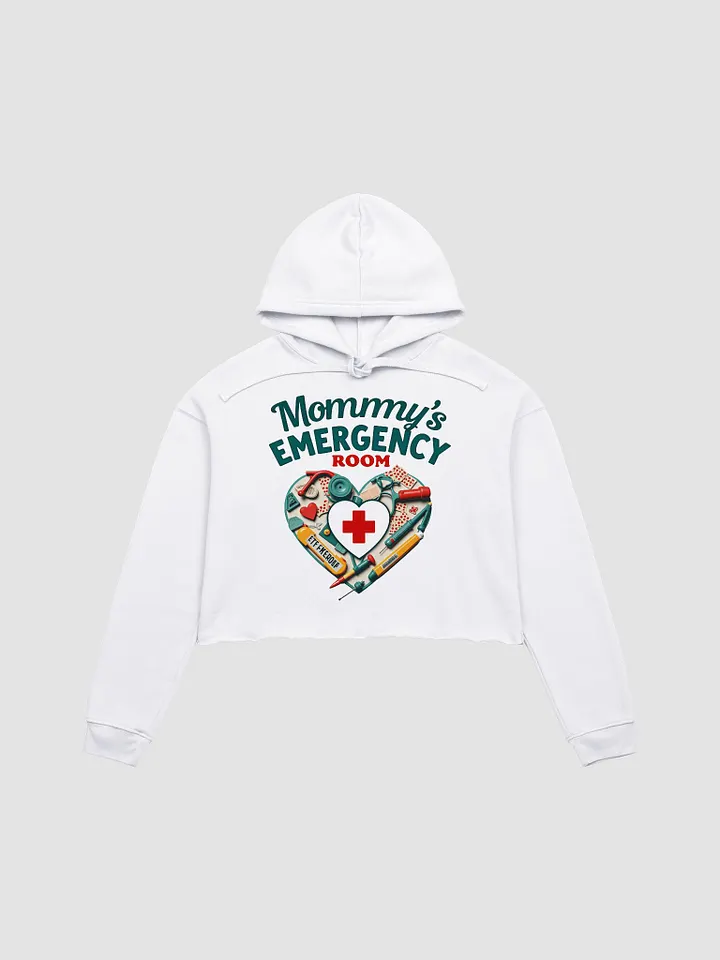 Mommy's Emergency Room Crop Hoodie product image (5)