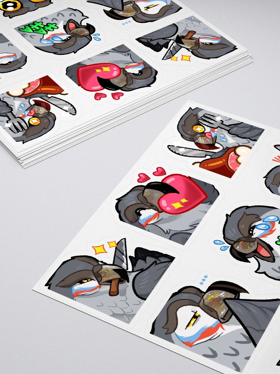 Terry Emoji Stickers (Set A) product image (4)