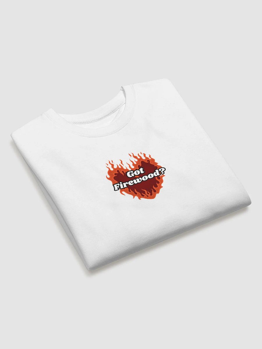 Flaming Heart - Got Firewood? | Sweatshirt product image (3)