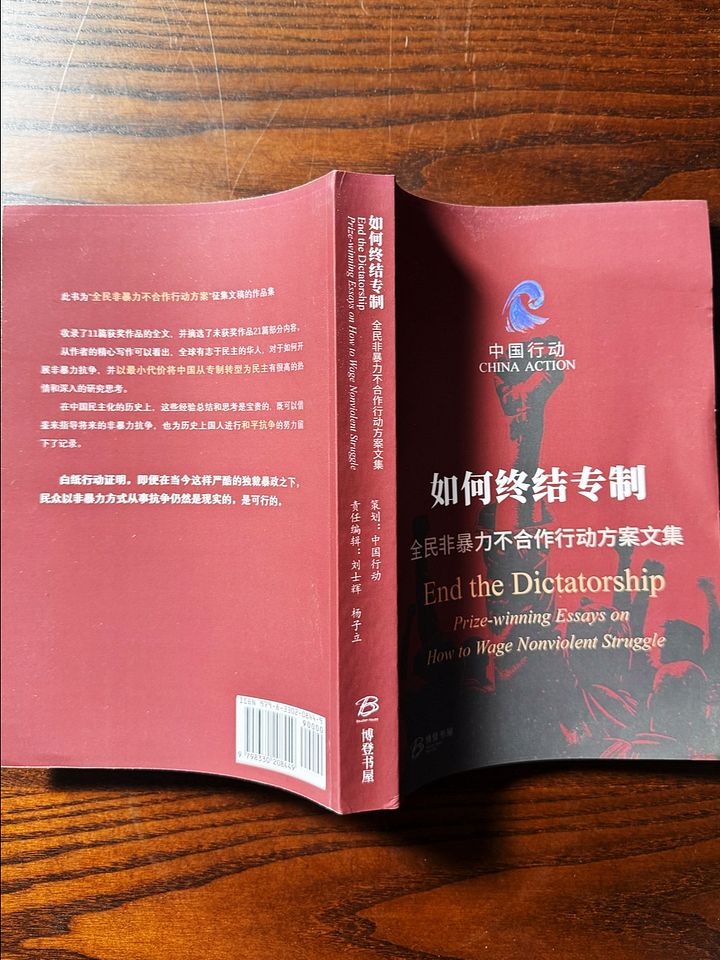 如何終結專制——全民非暴力不合作行動方案文集 product image (2)