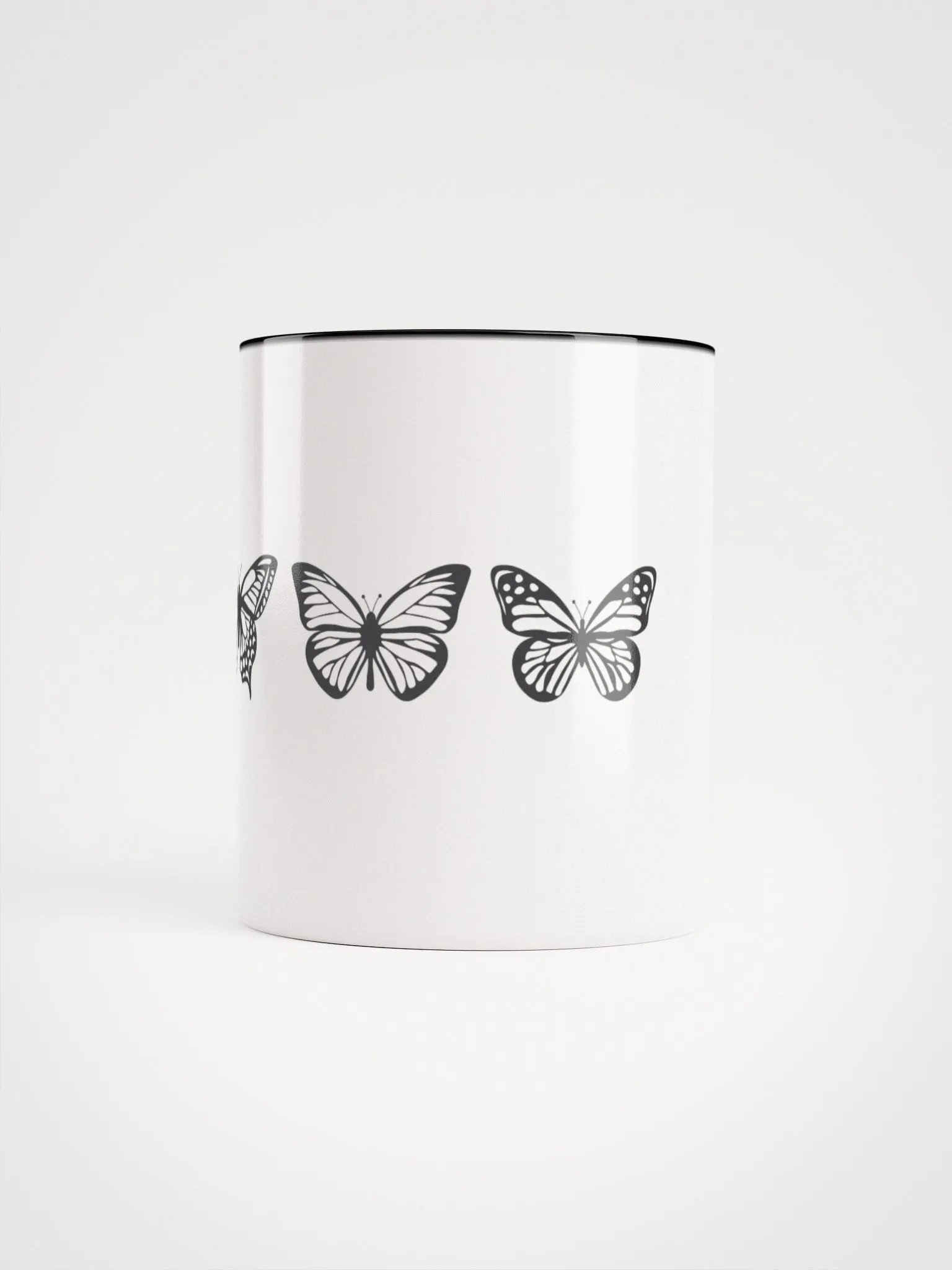 Symmetrical Butterflies Ceramic Mug product image (10)