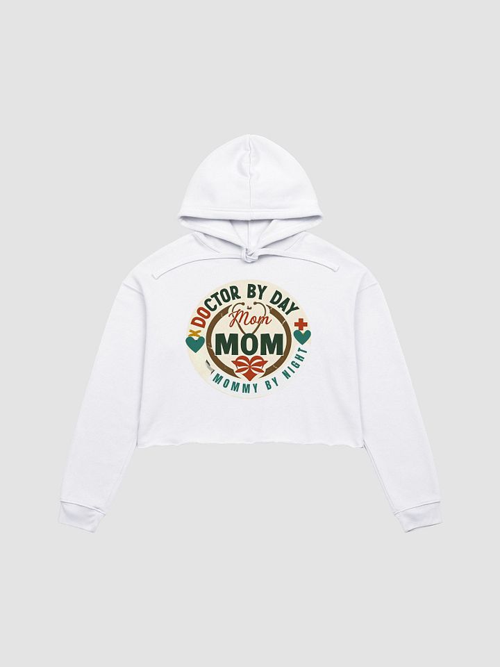 Doctor Mommy Circle Crop Hoodie product image (6)