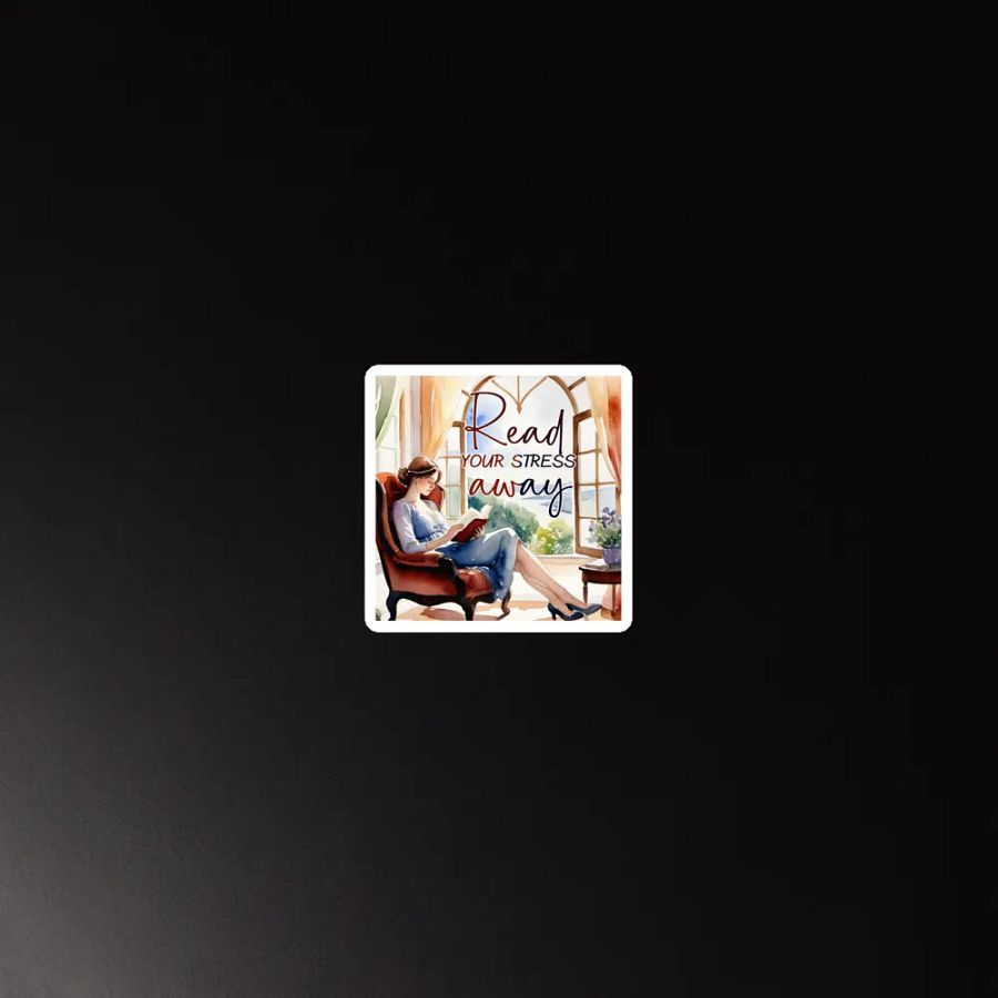 Sunlit Reading Retreat Die-Cut Magnets product image (5)