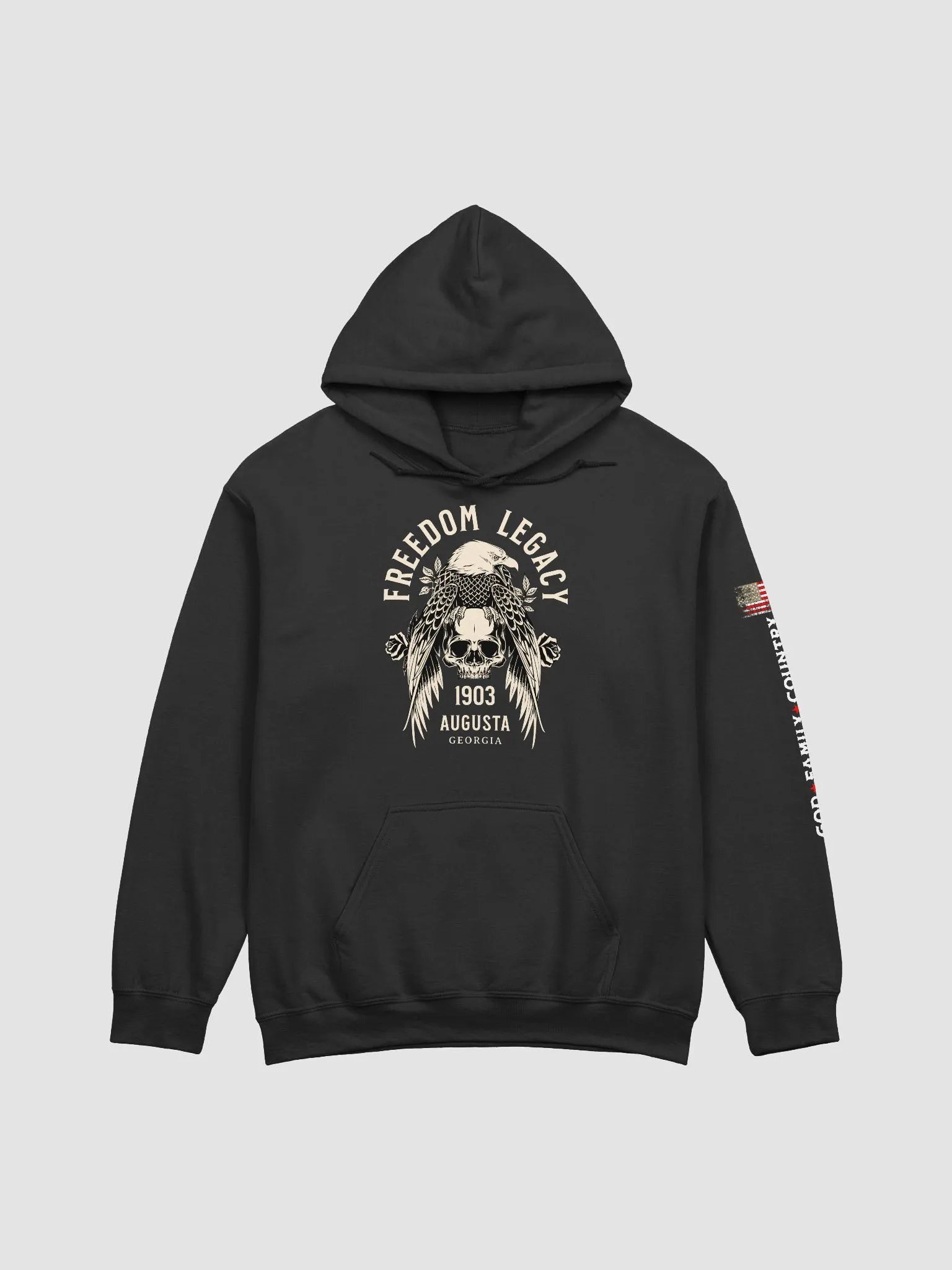 Eagle/Skull Hoodie product image (1)